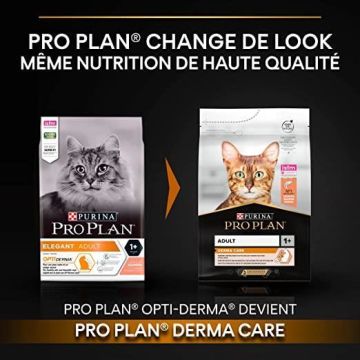 Pro Plan Derma Care (Elegant Adult) Tüy Yumaği Kontrolü Somonlu Kedi Mamasi 10 Kg ( 2 Adet )