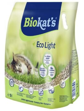 Biokats Eko Light Pelet Kedi Kumu 5 Litre