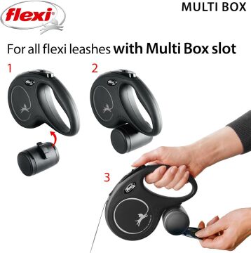 Flexi Multibox Çok Amaçlı Kutu 7x5cm Gri