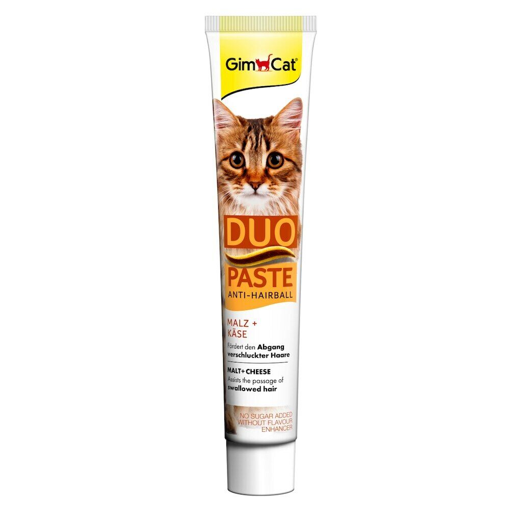 Gimcat Anti Hairball Duo Paste Peynirli Kedi Macunu Malt 50 Gr