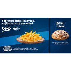 Beko BFC 631 B Ankastre Beyaz Fırın