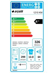 Beko KM 1210 12 Kg Çamaşır Kurutma Makinesi