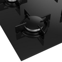 Beko BOCD T 6510 ES Gazlı Ocak Siyah Cam Yüzey
