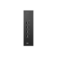 Beko BOCD K 6510 EWG Wok Gözlü Ankastre Gri Cam Tablalı Ocak