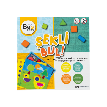 Bee Smart Şekli Bul 3 yaş oyunu Oyunu Eğitici Oyuncak Kutu Oyunu Aile Oyunu 2 yaş