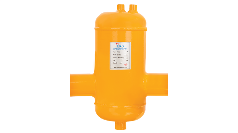 ERG Hava Ayırıcı 8″ Dişli (406,4 mm Tank Çapı)