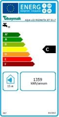 Baymak Aqua LCD Prizmatik Jet 50 LT Elektrikli Termosifon