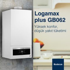 Buderus Logamax Plus GB062-V2 - 24 kW Tam Yoğuşmalı Kombi