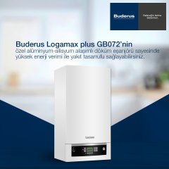 Buderus Logamax Plus GB072-V2 - 24 kW Sessiz, Tam Yoğuşmalı Kombi