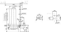 Wilo FA 10.34-234E + T 17-4/16H Ex Atık Su Dalgıç Pompası