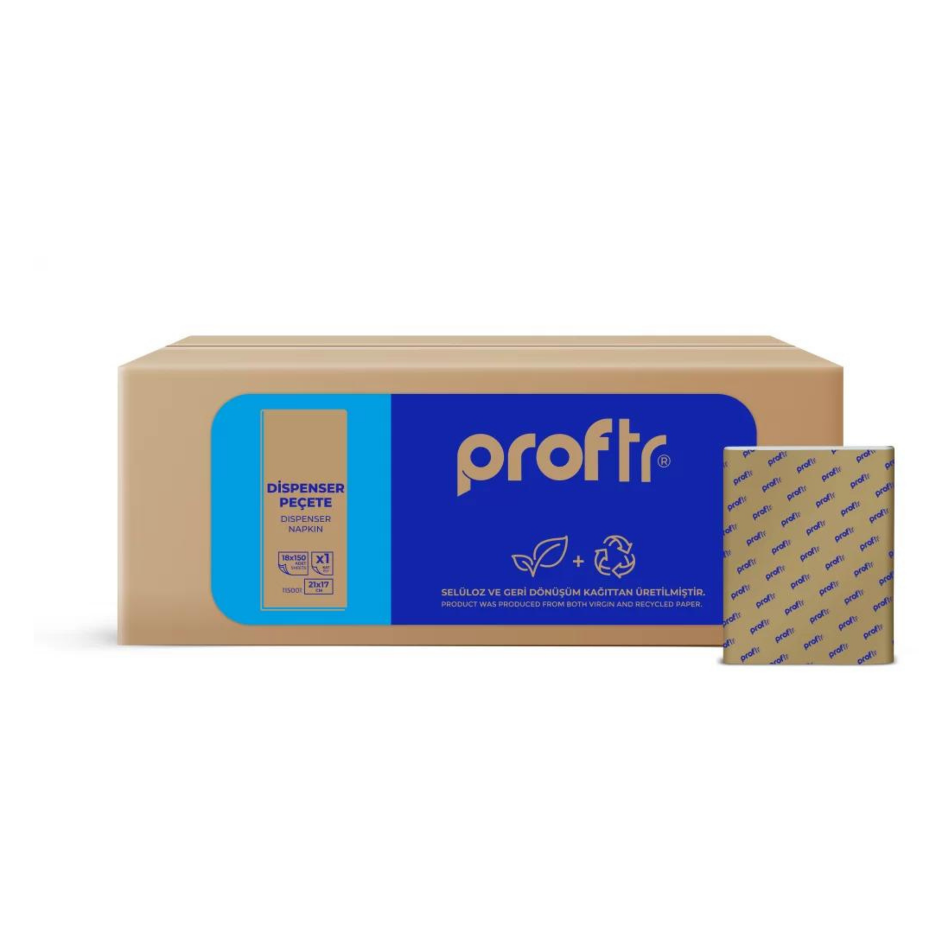 PROFTR BLUE DİSPENSER PEÇETE *120