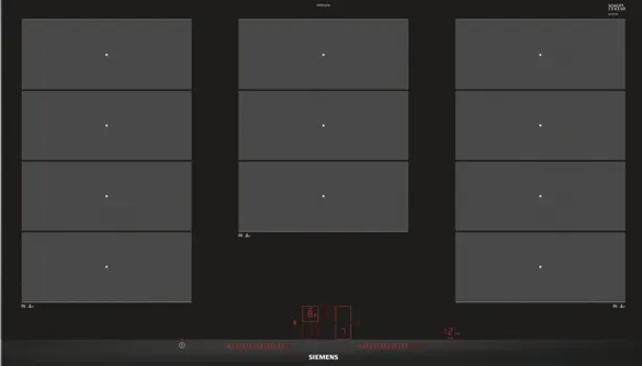 Siemens EX975LXC1E Siyah Seramik İndüksiyonlu Ankastre Ocak