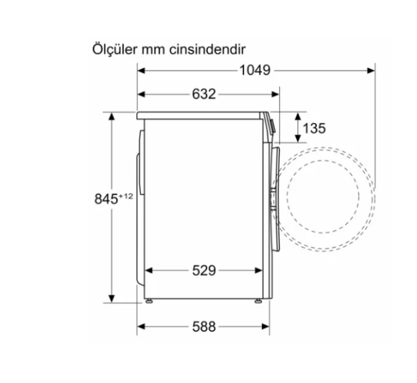 iQ500 Çamaşır Makinesi 10 kg 1200 dev./dak.