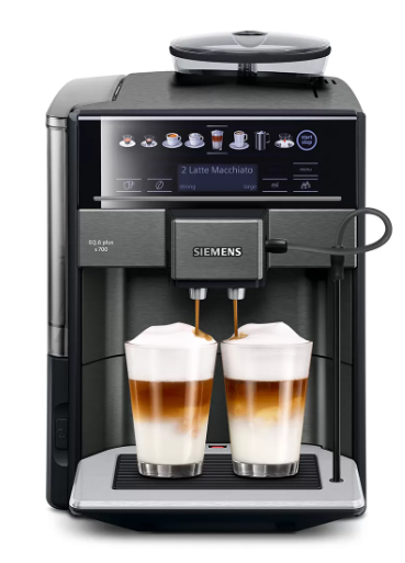 Tam Otomatik Kahve Makinesi EQ6 plus s700 Dark inox, TE657319RW