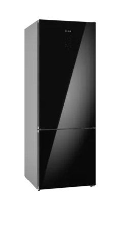 KG56NLBE0N iQ500 Alttan Donduruculu Buzdolabı 193 x 70 cm Siyah