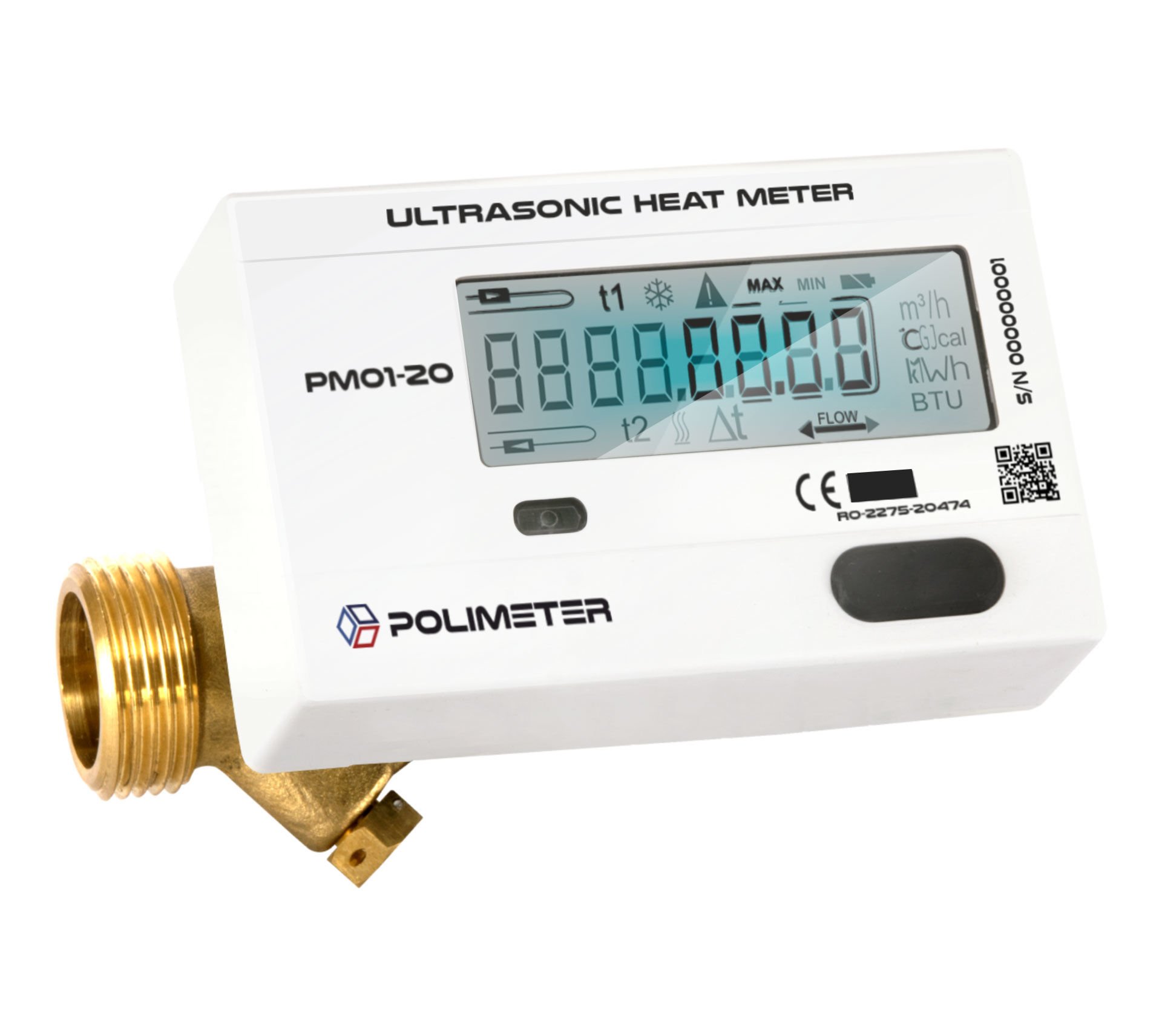 Ultrasonik Kalorimetre DN20