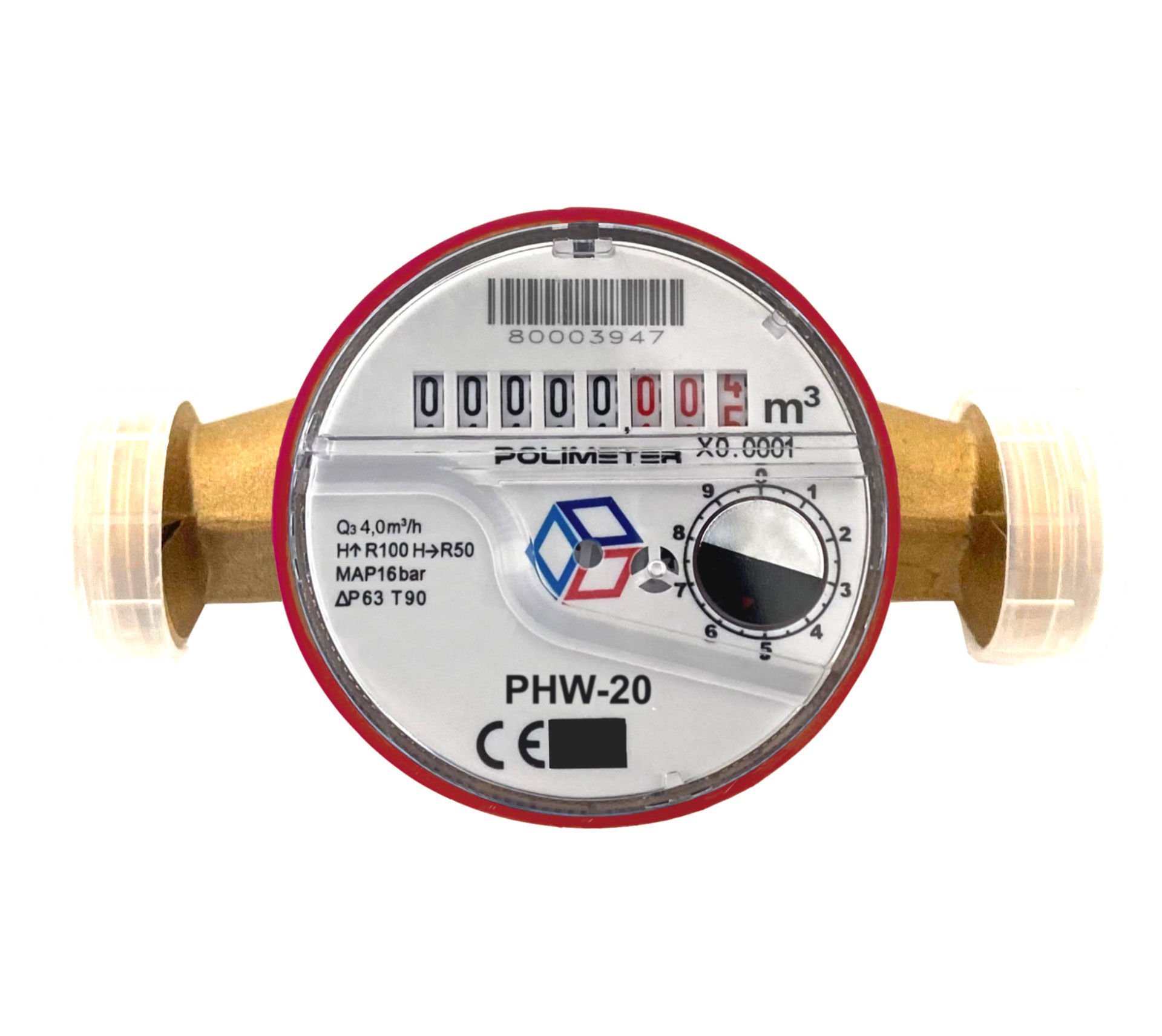 PHW-20 Mekanik Sıcak Su Sayacı