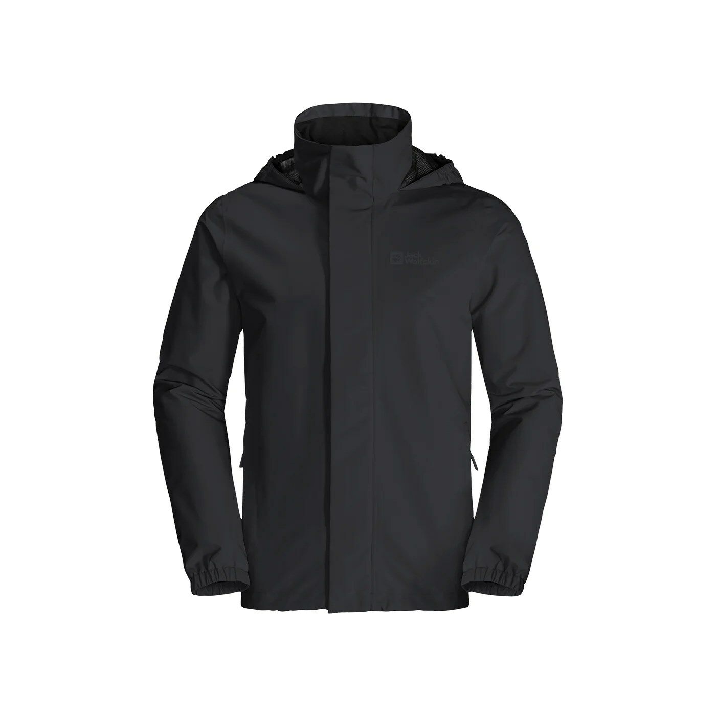 Jack Wolfskin Stormy Point 2L Outdoor Ceketi Siyah