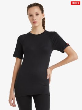 BLACKSPADE Unisex İçlik-Üst Black M