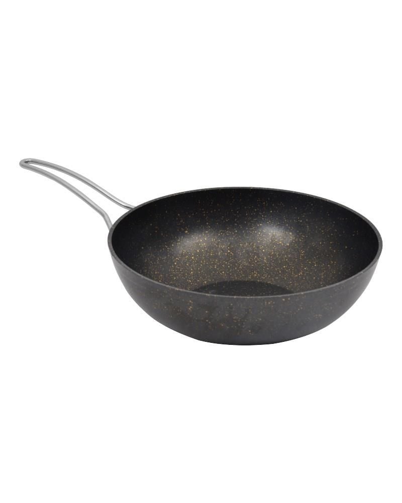 Nurgaz Granit Döküm Wok Tava 28Cm