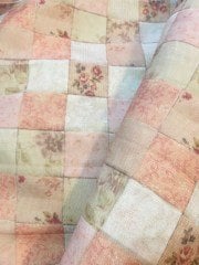 Patchwork Yorgan Desenli Kumaş