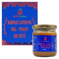 Kırmızı Ginseng Bal-Polen Arı Sütü
