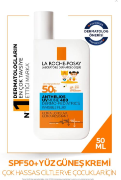 La Roche Posay Anthelios Dermo Pediatrics Invisible Fluid Spf 50+ 50 ml