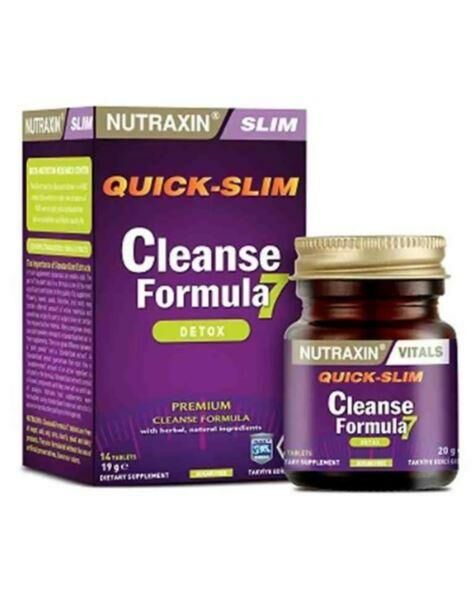 Nutraxin Cleanse Formula 7 14 Tablet