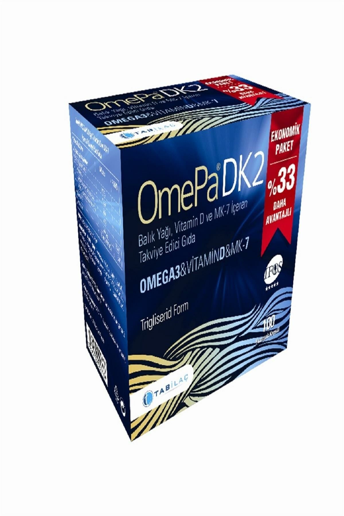 Omepa DK2 Omega 3 vitamin D 100