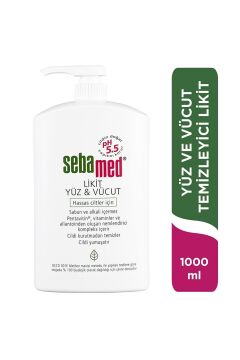 Sebamed Likit Yüz & Vücut Temizleme Jeli 1000 ml