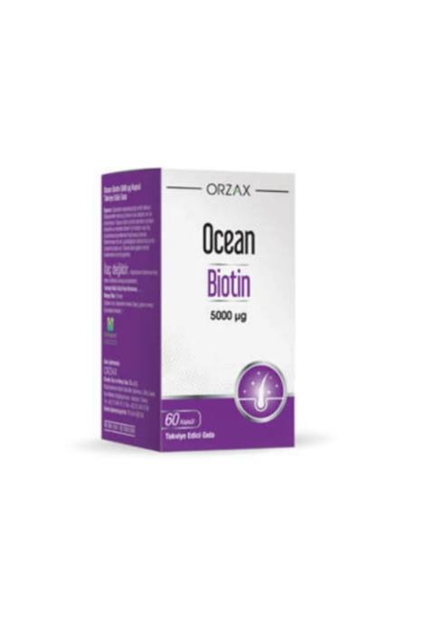 Orzax Ocean Biotin 60 Kapsül