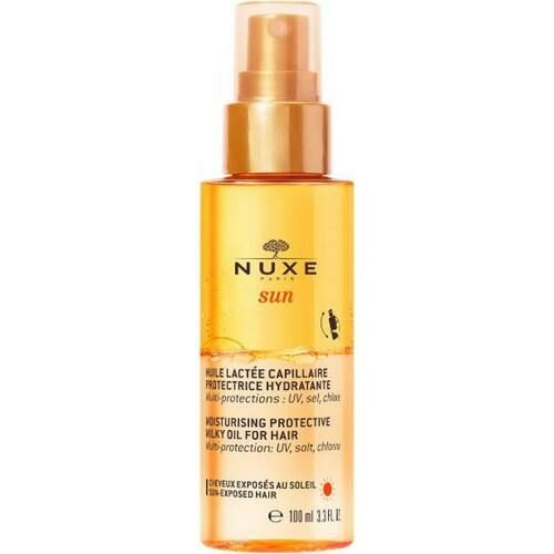 Nuxe Sun Moisturising Protective Milky Oil for Hair 100ml-Saç Bakım Yağı