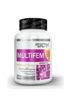 Bigjoy Multifem 50+ For Women 50 Kapsül-Takviye Edci Gıda