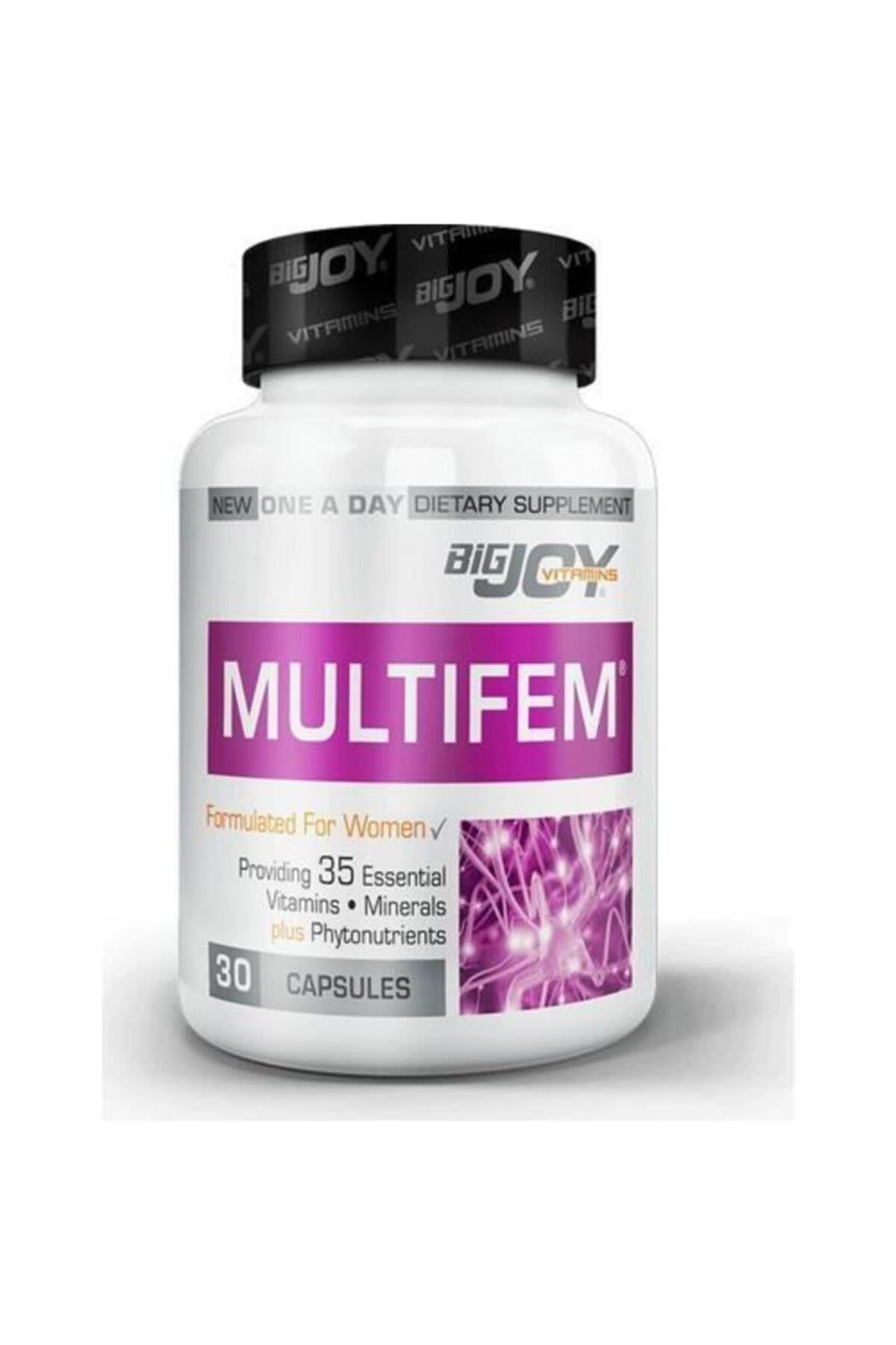 Bigjoy Multifem For Women 30 Kapsül-Takviye Edici Gıda