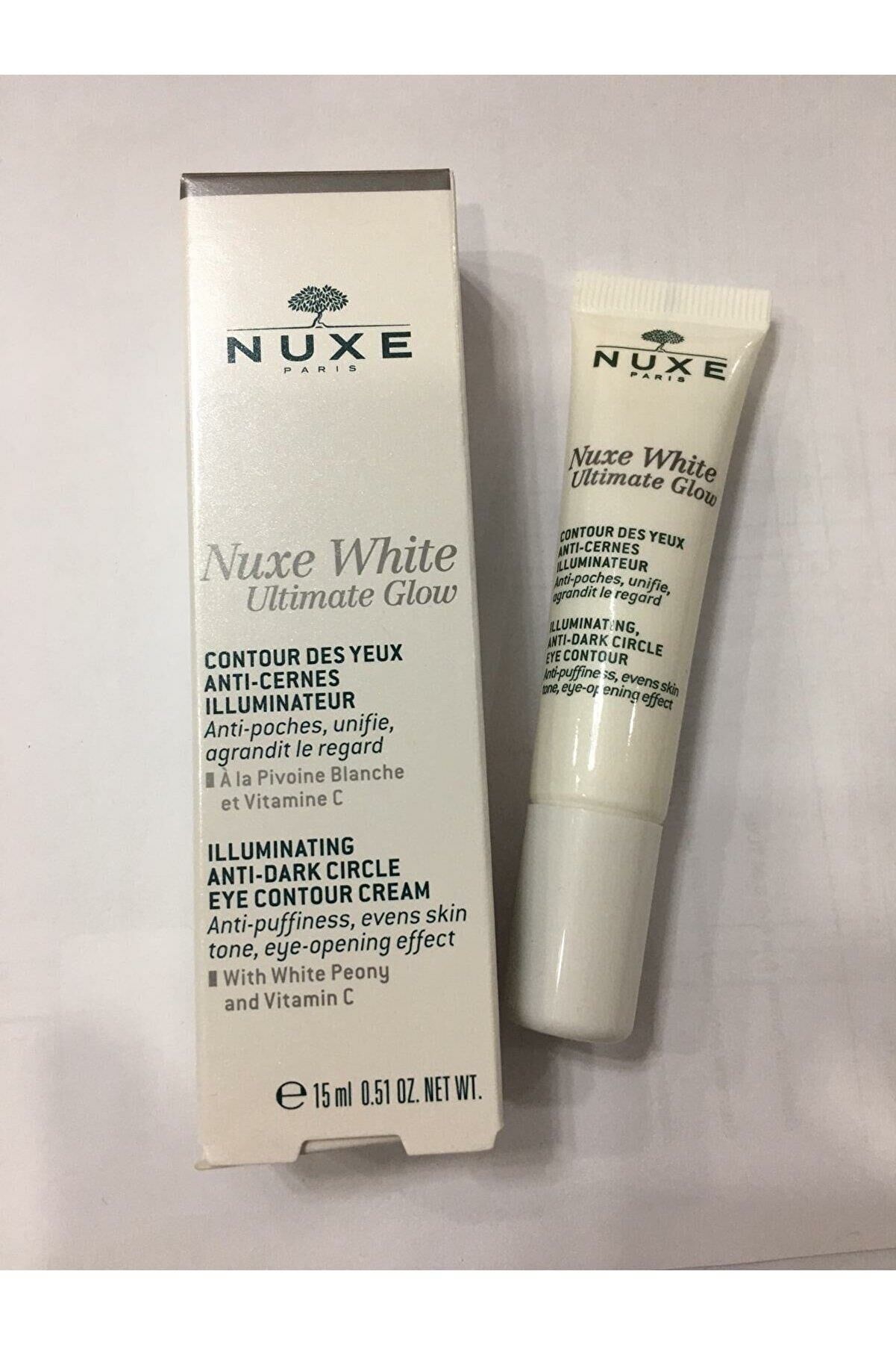Nuxe White Glow Koyu Halka Karşıtı Aydınlatıcı C Vitaminli Göz Çevresi Bakım Kremi 15 ml