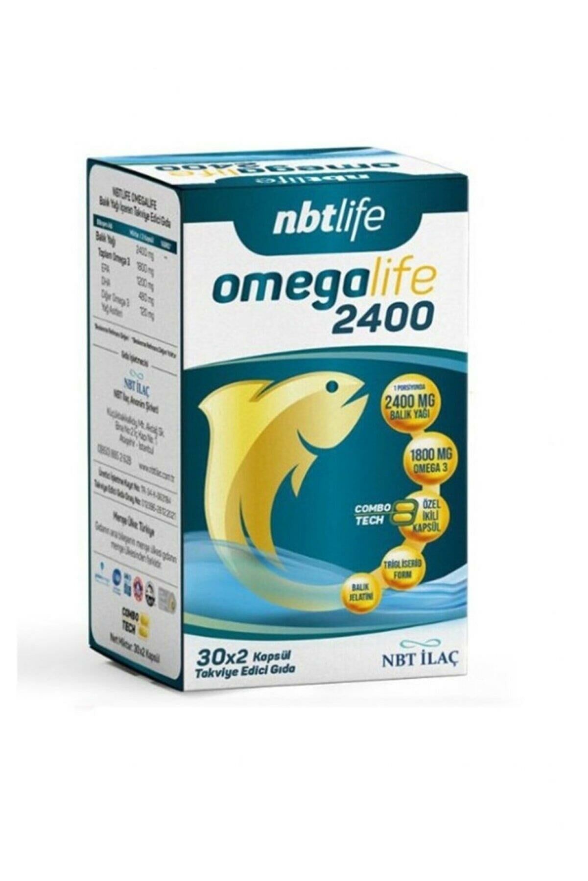 NBT Life Nbtlife Omegalife 2400 60 Kapsül