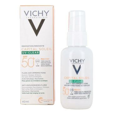 Vichy Capital Soleil UV-Clear Anti-Imperfections Fluid SPF50+ 40ml