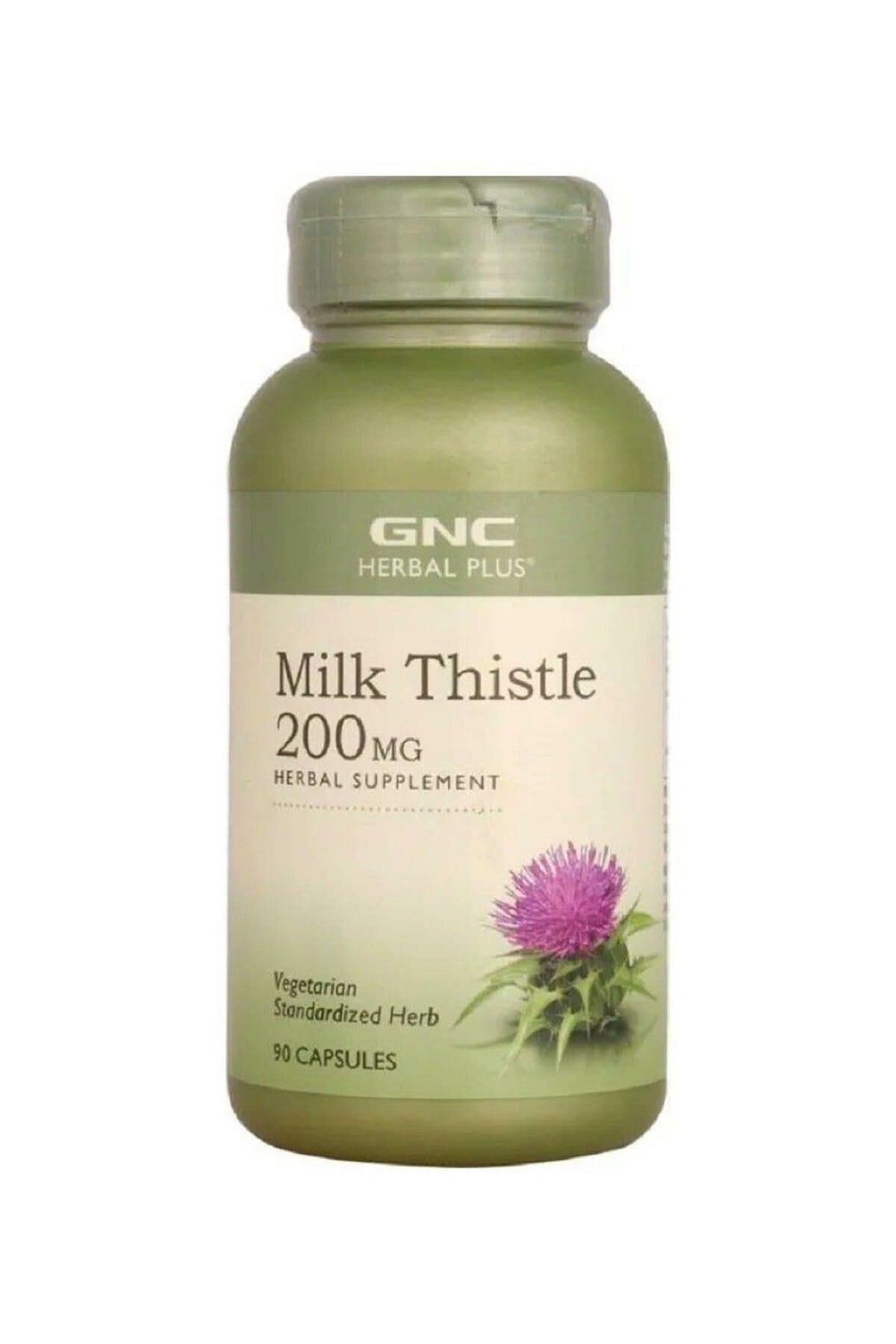 GNC Herbal Plus Milk Thistle 90 Kap.