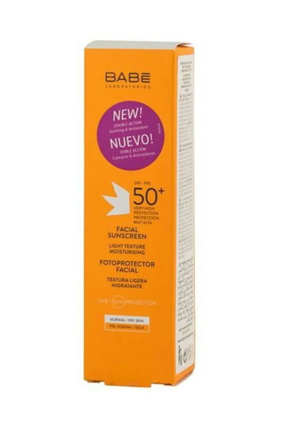 Babe Spf 50+ Yüz İçin Güneş Koruyucu Krem 50 ml