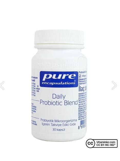 Pure Encapsulations Daily Probiotic Blend 30 Kapsül