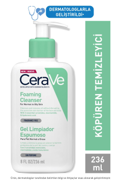 Cerave Foaming Cleanser 236 Ml-Temizleyici Köpük