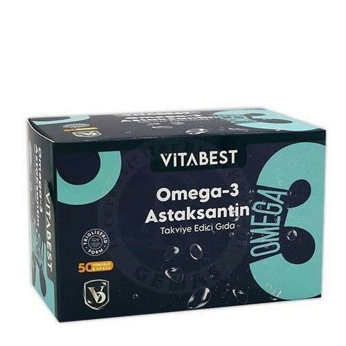 Vitabest Omega 3 Astaksantin 50 Kapsül