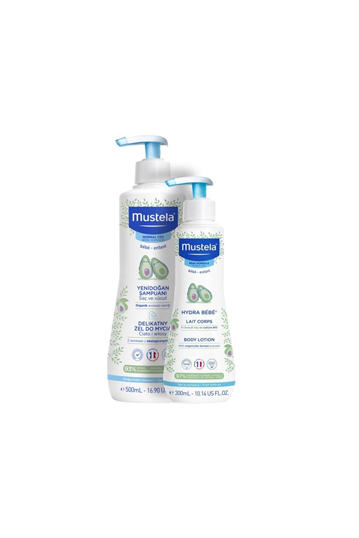 Mustela Gentle Cleansing Gel 500ml + Hydra Bebe Losyon 300ml