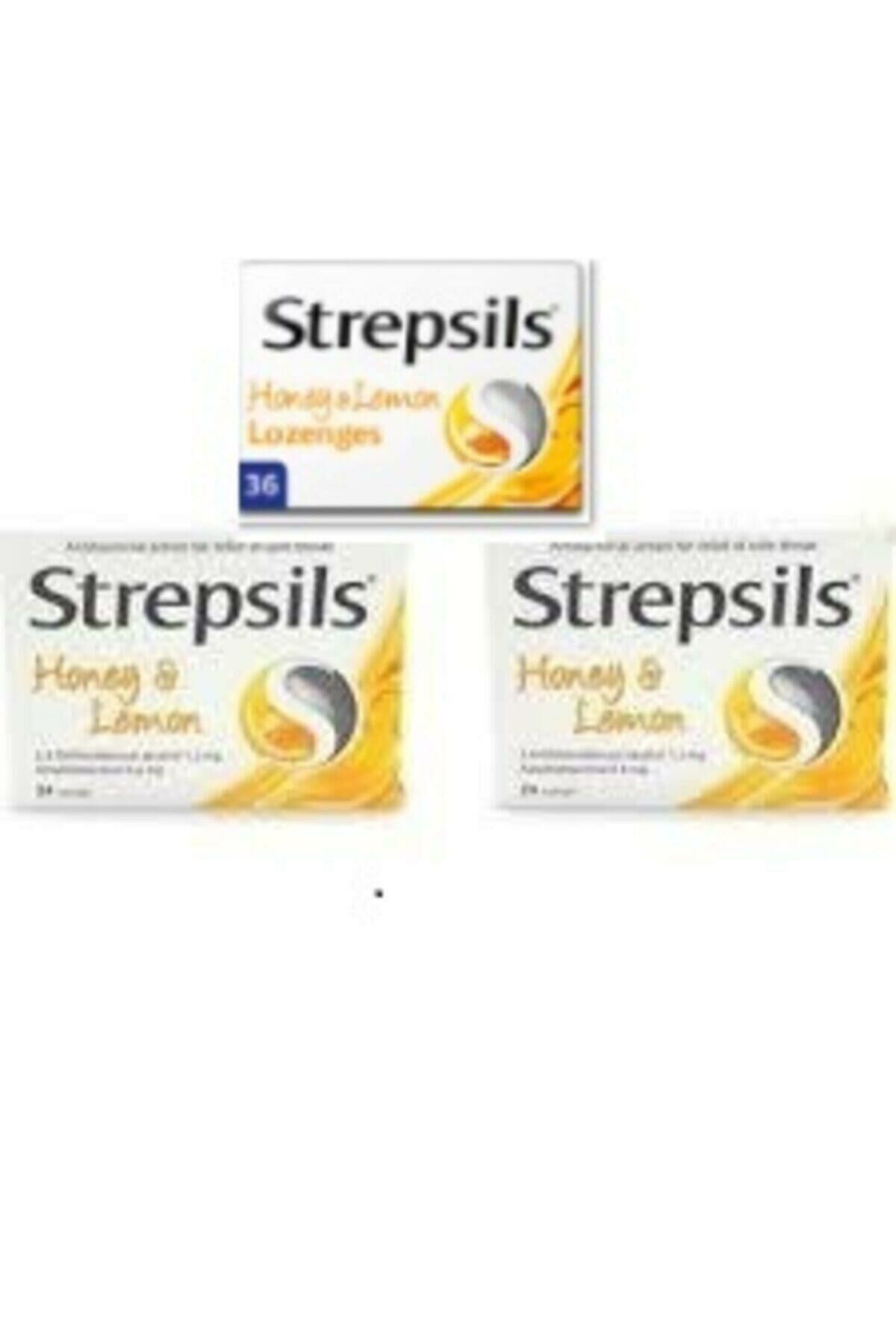 Strepsils 3 Kutu Bal Limon Aromalı