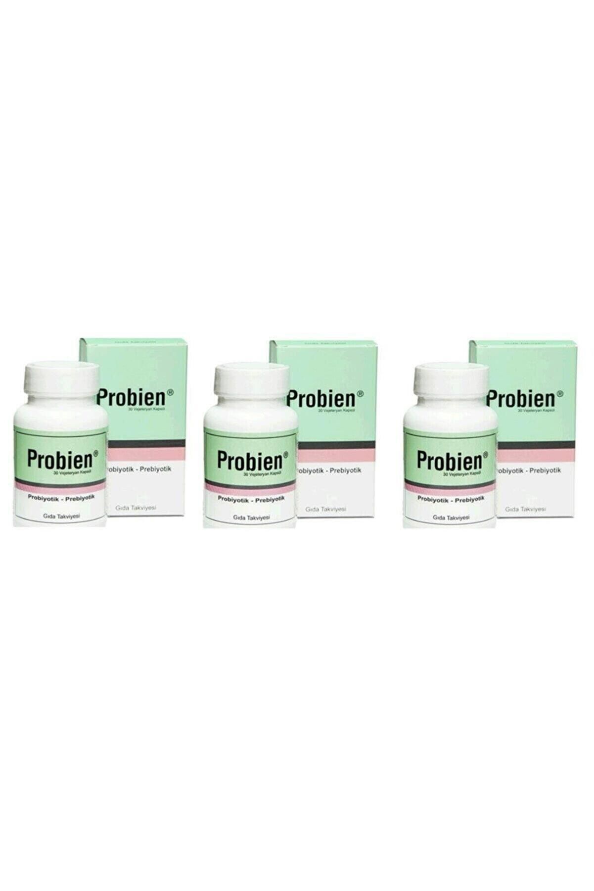 Probien Probiyotik Prebiyotik 30 Kapsül X 3 Adet