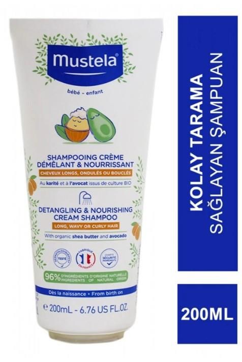 Mustela Dolaşıklık Karşıtı Besleyici Şampuan 200 ml