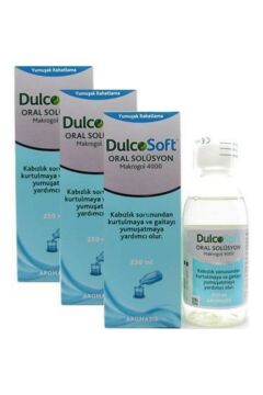 Dulcosoft Oral Solüsyon 250 ml x 3 Adet