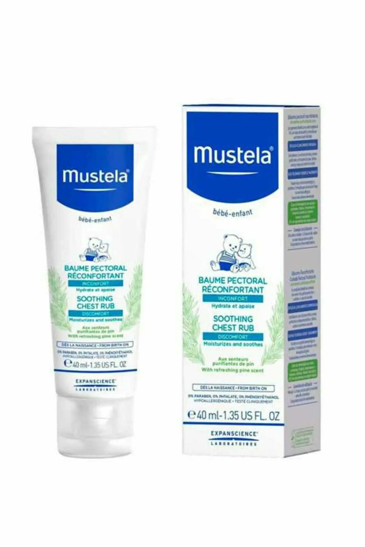 Mustela Soothing Chest Rub 40 m