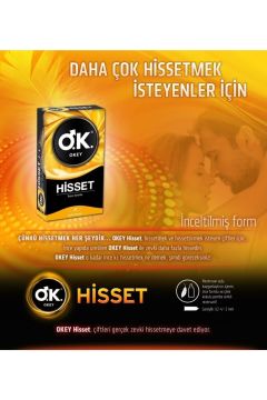 Okey Hisset Prezervatif 10'lu