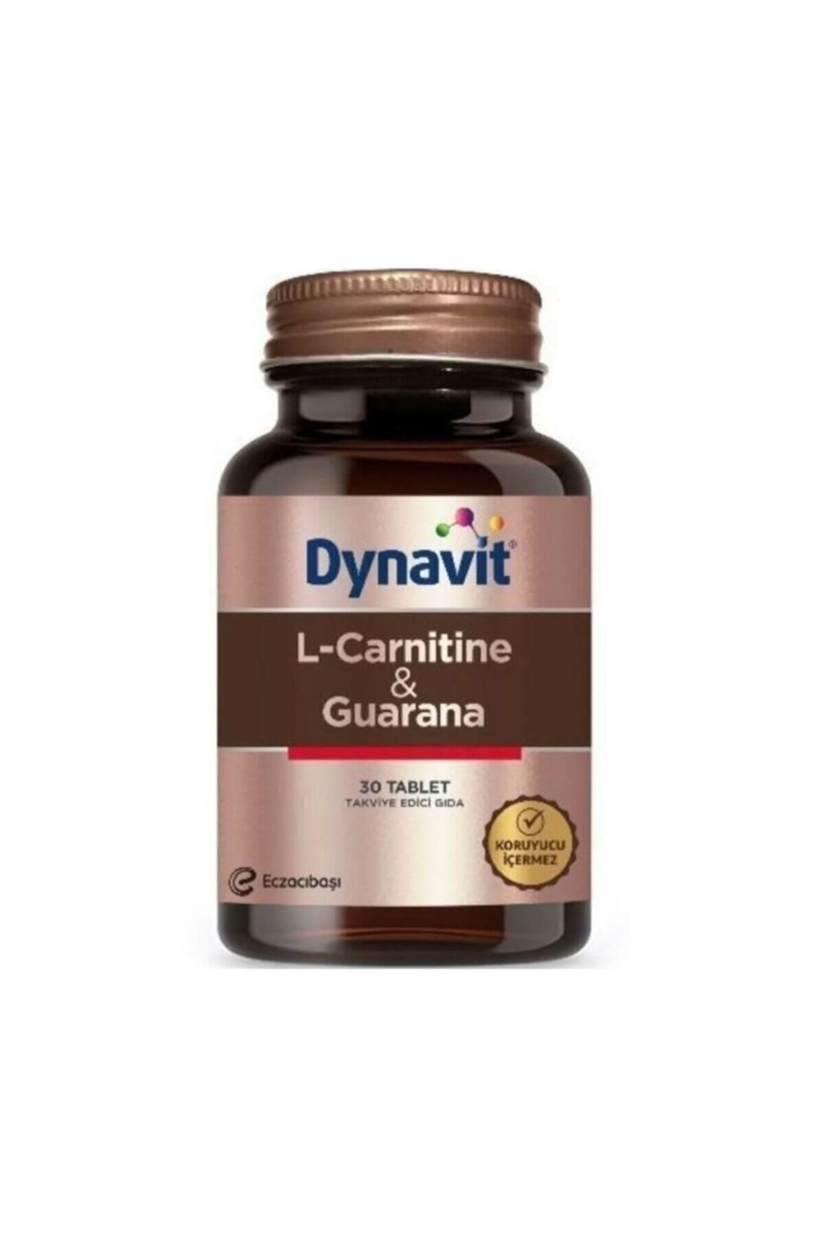 Dynavit L-Carnitine&Guarana 30 Tb.-Takviye Edici Gıda